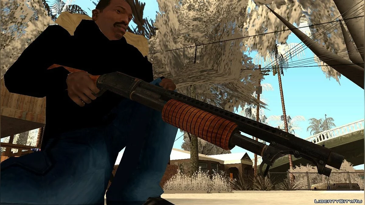 M1897 from Battle Territory Battery / GTA San Andreas