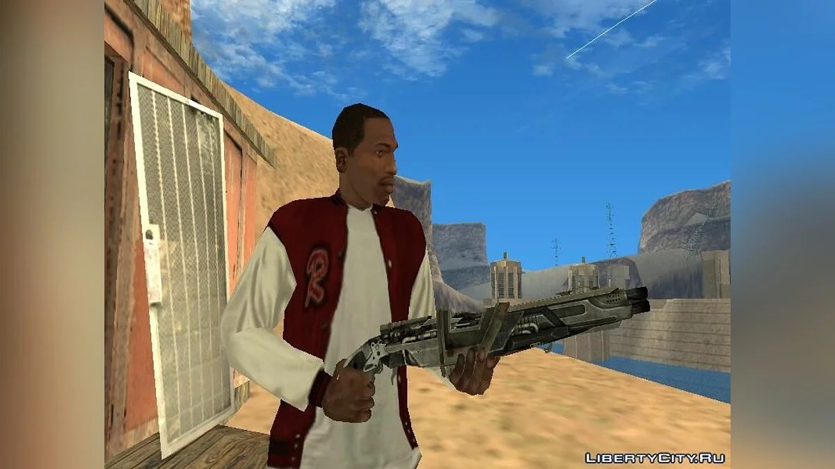 Ружье Мегатрона / GTA San Andreas