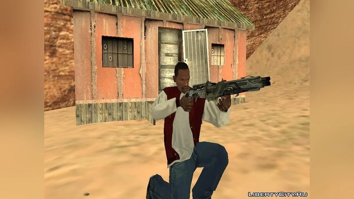Ружье Мегатрона / GTA San Andreas
