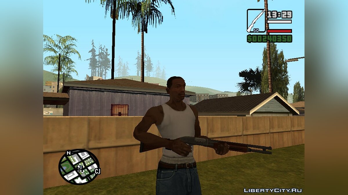 Скачать Chromegun from Hitman : Blood Money для GTA San Andreas