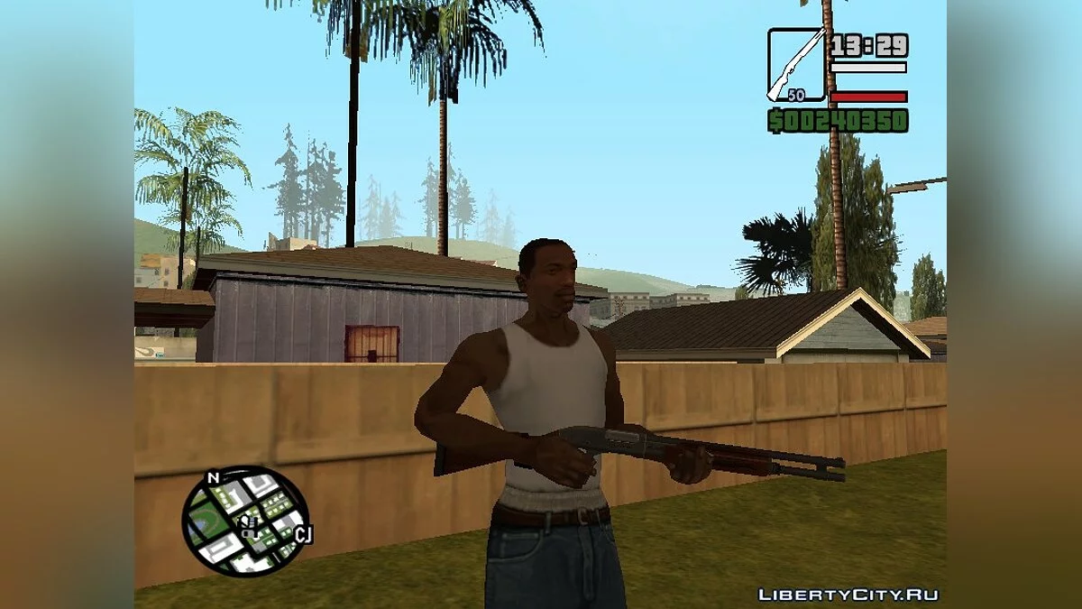 Chromegun from Hitman : Blood Money / GTA San Andreas