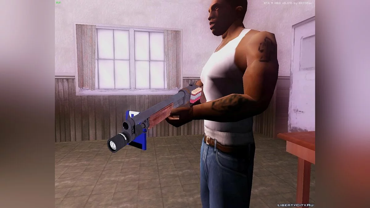 Shotgun from Primal Carnage / GTA San Andreas