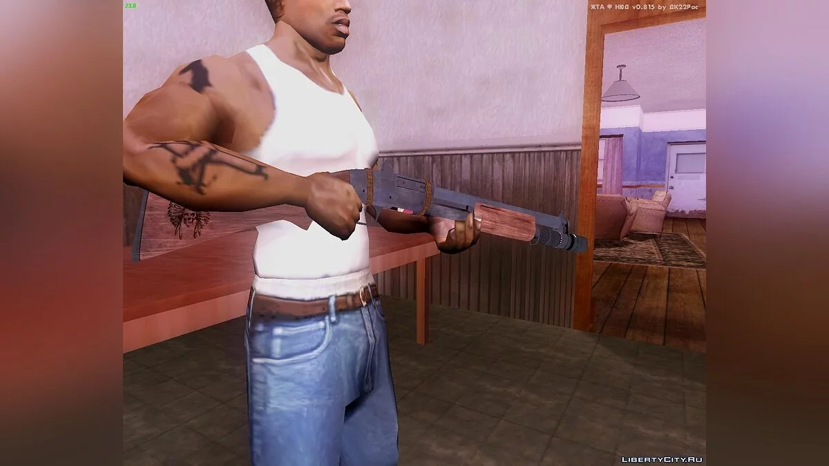 Shotgun from Primal Carnage / GTA San Andreas