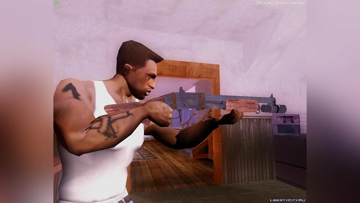 Shotgun from Primal Carnage / GTA San Andreas