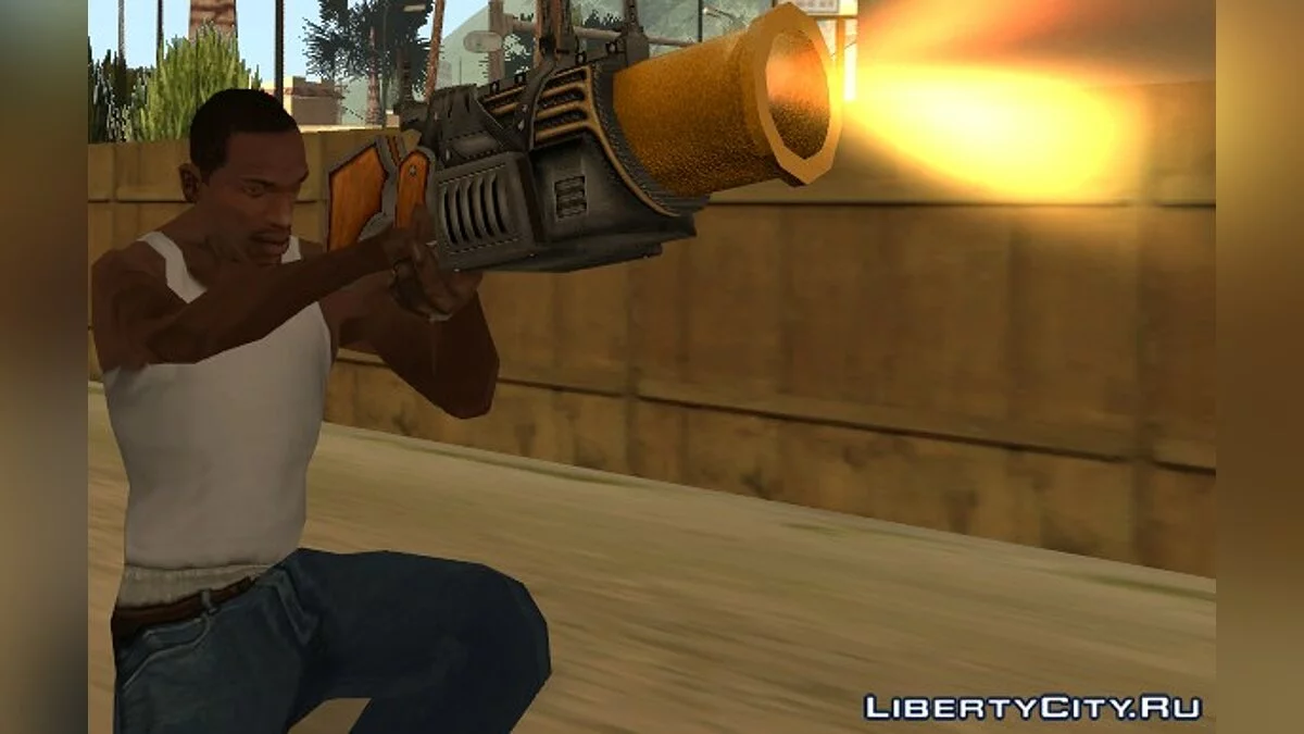 Гранатомет из игры Redneck Kentucky / GTA San Andreas