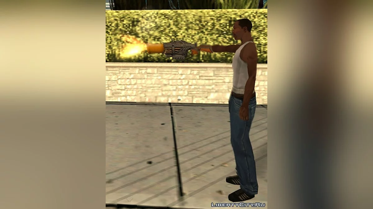 Гранатомет из игры Redneck Kentucky / GTA San Andreas