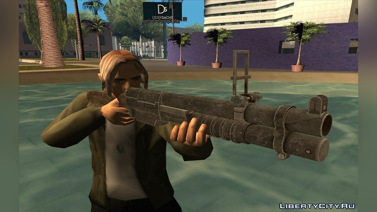 Скачать EX-41 Grenade Launcher для GTA San Andreas