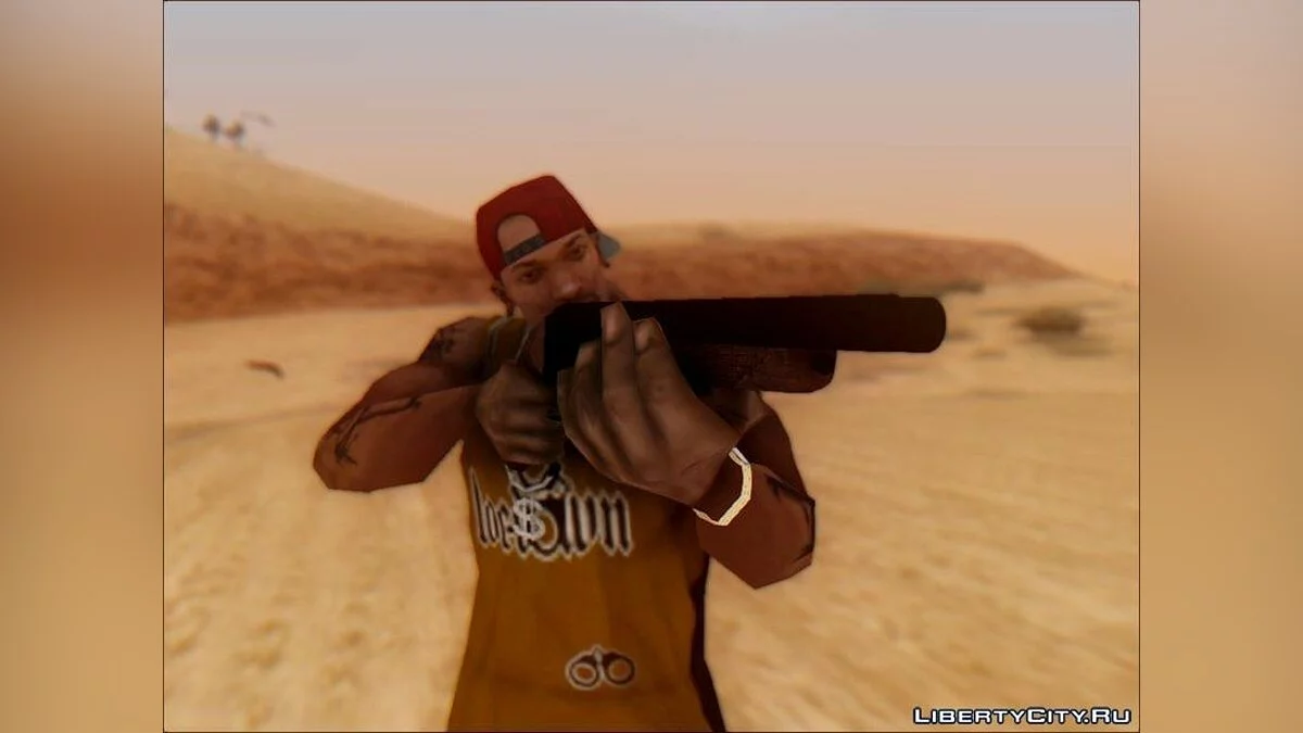 GTA V Double Barrel Sawn-Оff / GTA San Andreas