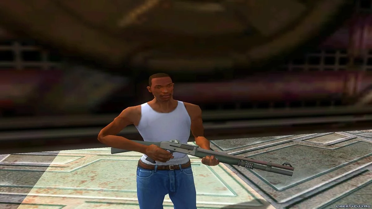 M1014 из Battlefield 4 / GTA San Andreas