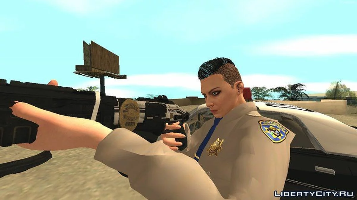 MOG-12 \"Enforcer\" из Call of Duty Black Ops 4 / GTA San Andreas