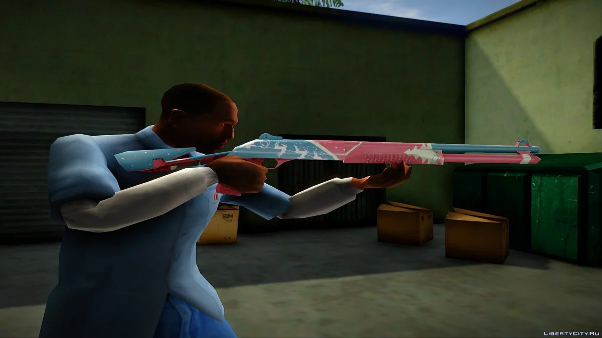 M1014 Winterlands / GTA San Andreas
