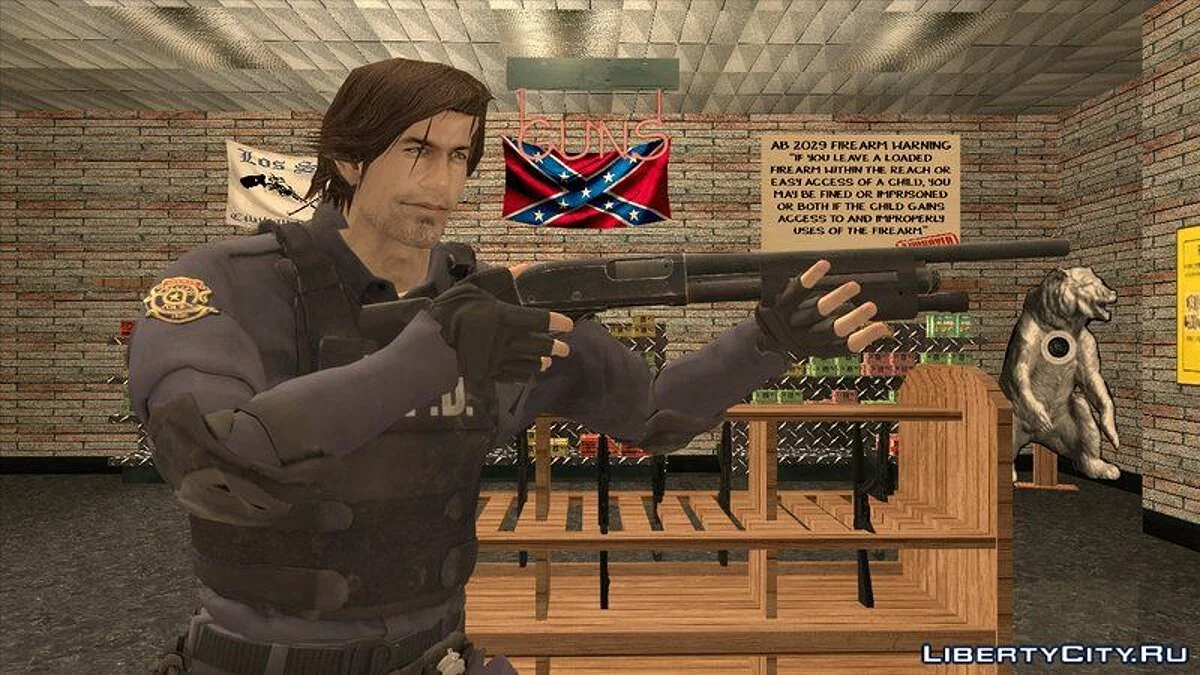 R.P.D. Remington 870 из Resident Evil 3: Nemesis / GTA San Andreas