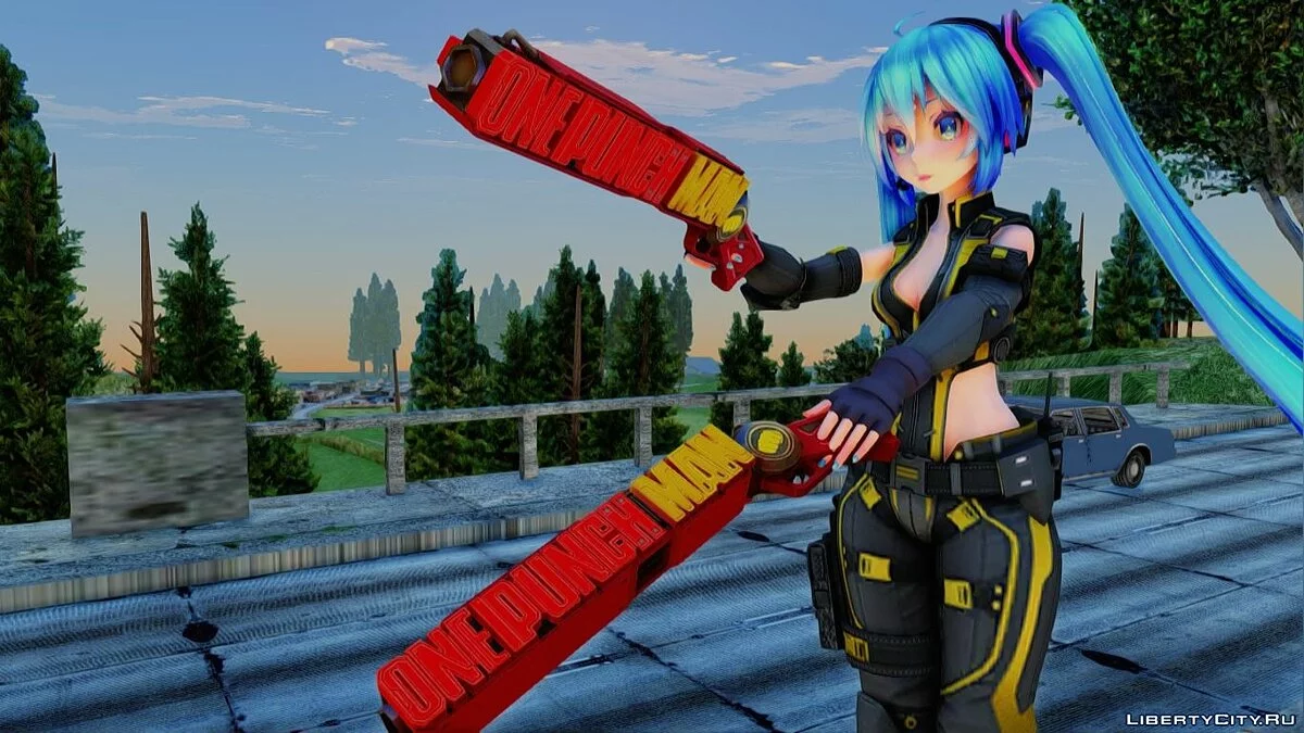 M1887 - One Punch Man X Free Fire / GTA San Andreas