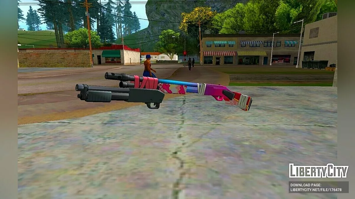 Michiru-Style Overflow Shotgun / GTA San Andreas