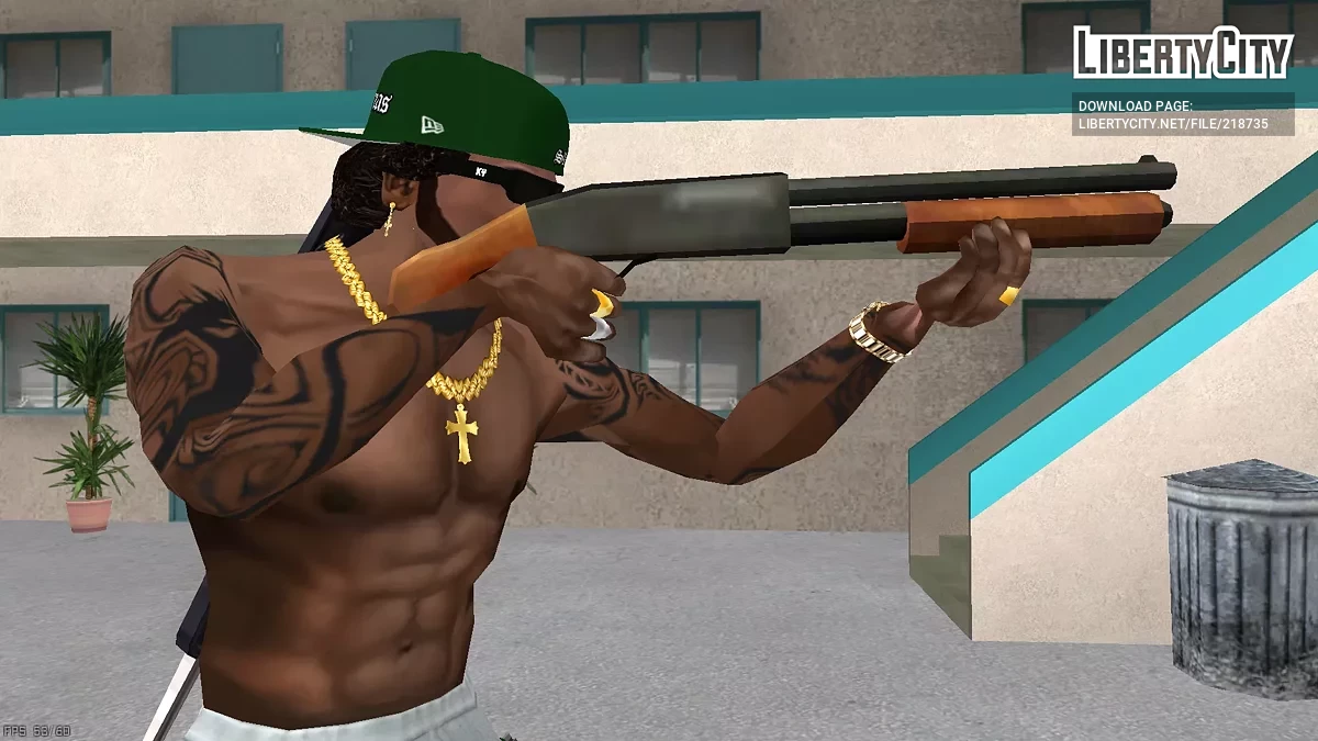 Обрез Remington 870 / GTA San Andreas