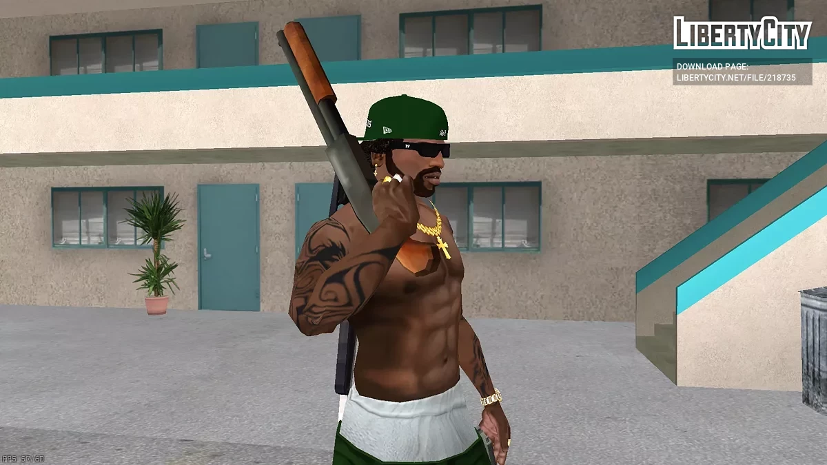 Обрез Remington 870 / GTA San Andreas