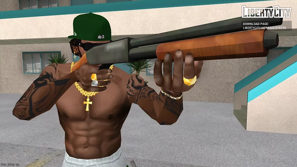 Обрез Remington 870 / GTA San Andreas