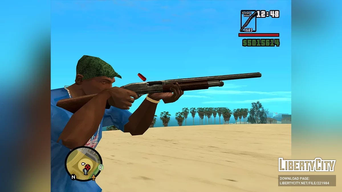 Адаптация дробовика к моду Weapon Details / GTA San Andreas