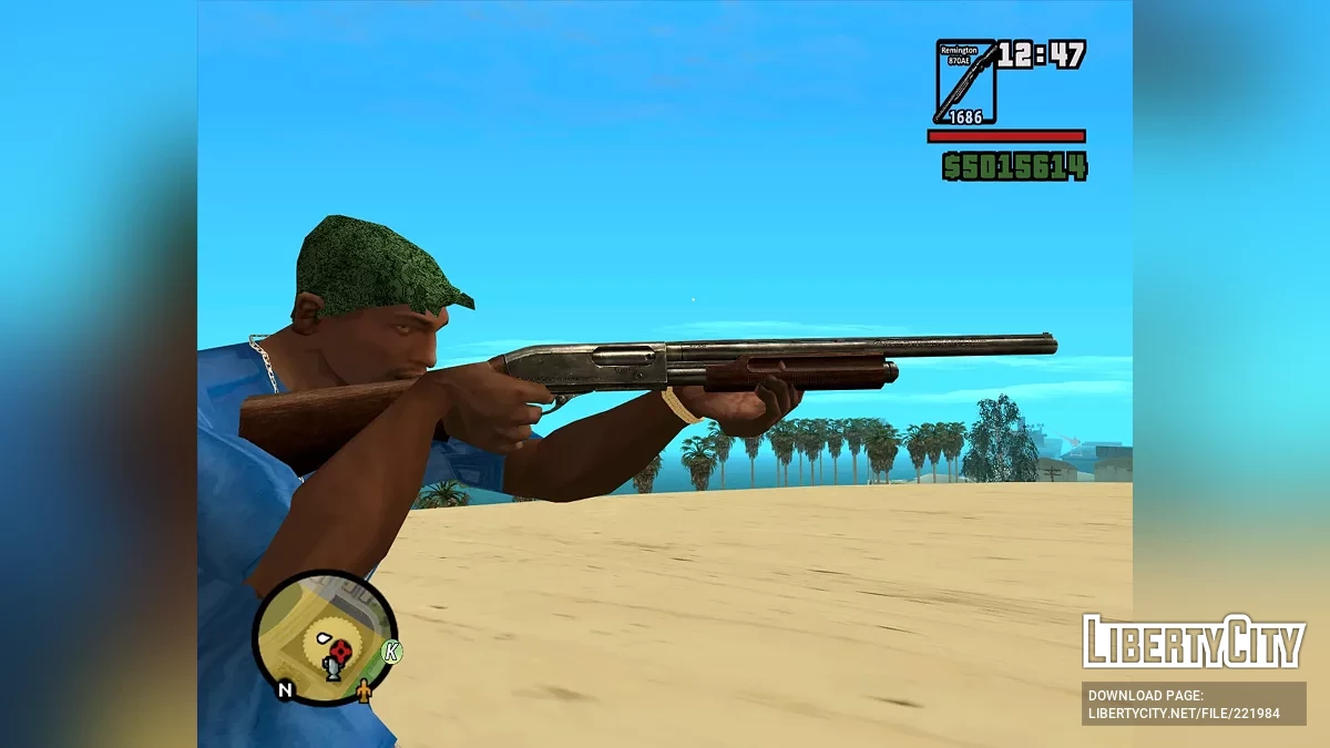 Адаптация дробовика к моду Weapon Details / GTA San Andreas