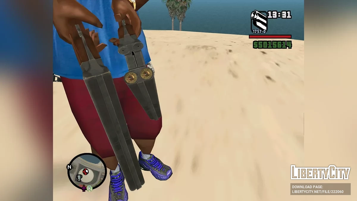 Адаптация обреза к моду Weapon Details / GTA San Andreas