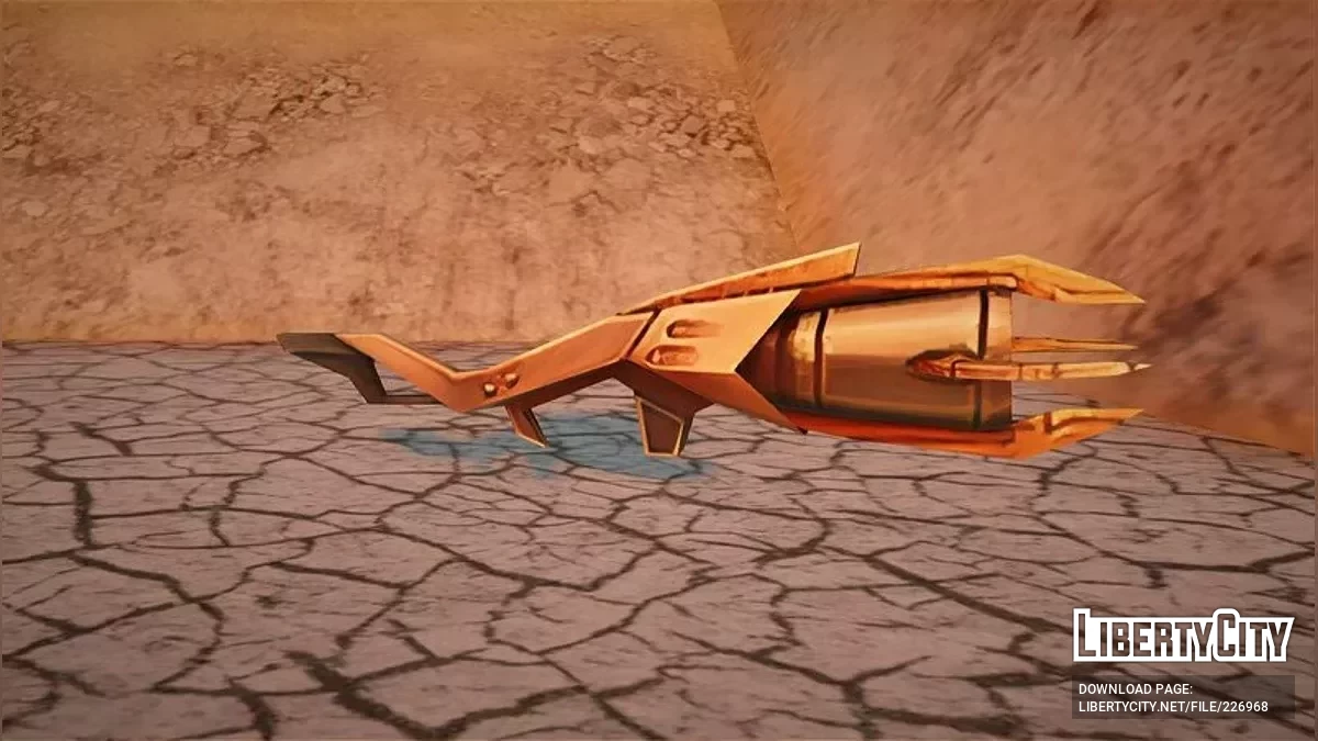 Geonosian Sonic Blaster из Star Wars / GTA San Andreas