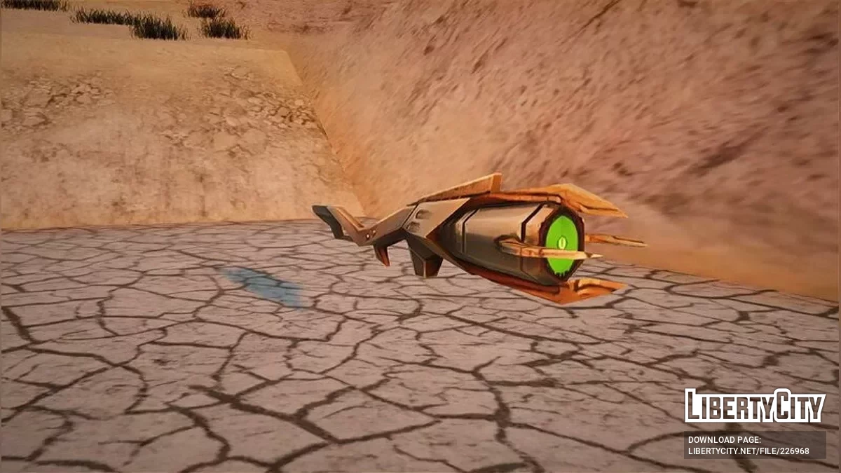 Geonosian Sonic Blaster из Star Wars / GTA San Andreas
