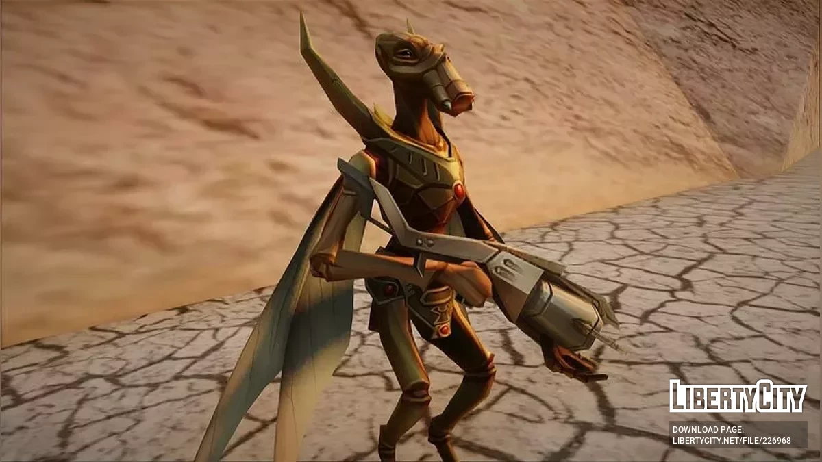 Geonosian Sonic Blaster из Star Wars / GTA San Andreas