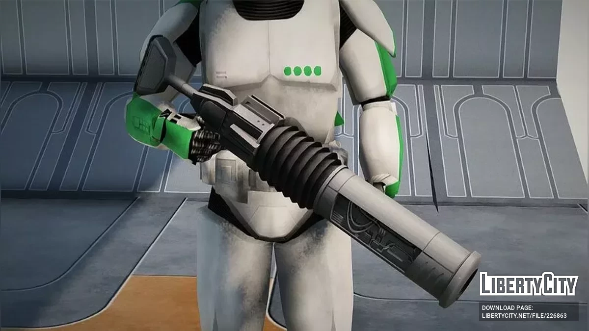 Shotgspa HD SWBF Classic из Star Wars / GTA San Andreas