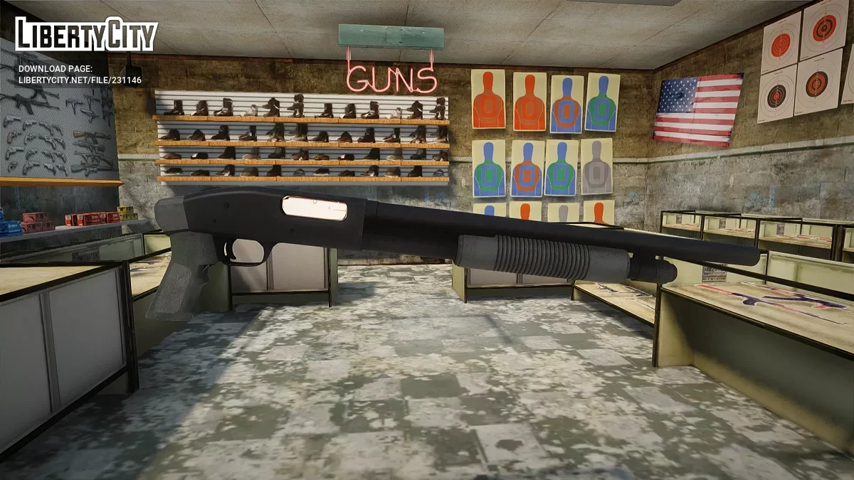 Shotgun Mossberg 500 Mariner / GTA San Andreas