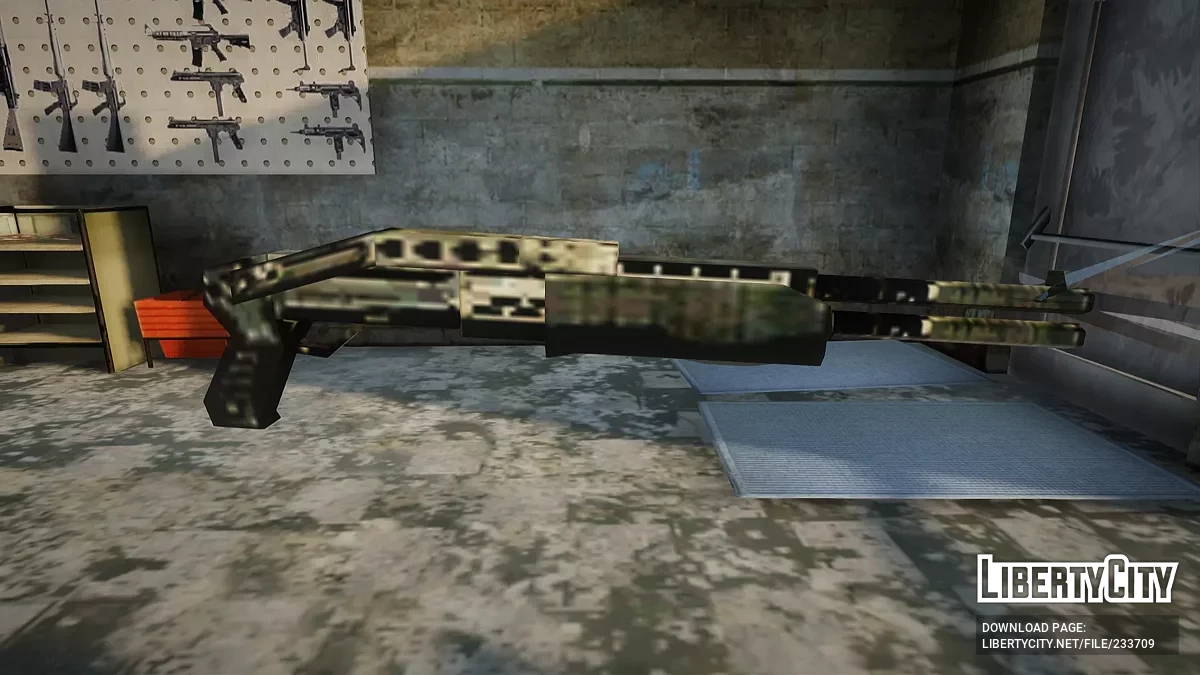 Дробовик из Manhunt 1 / GTA San Andreas