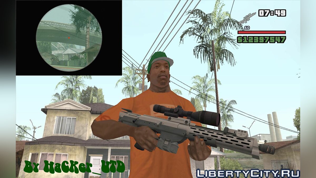 Снайперская винтовка из EFLC TBoGT для GTA San Andreas - Картинка #1