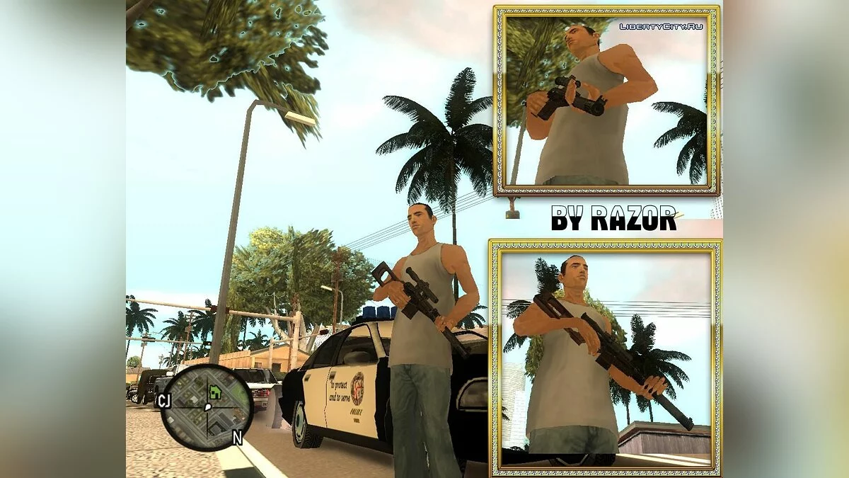 Винтовка из S.T.A.L.K.E.R / GTA San Andreas