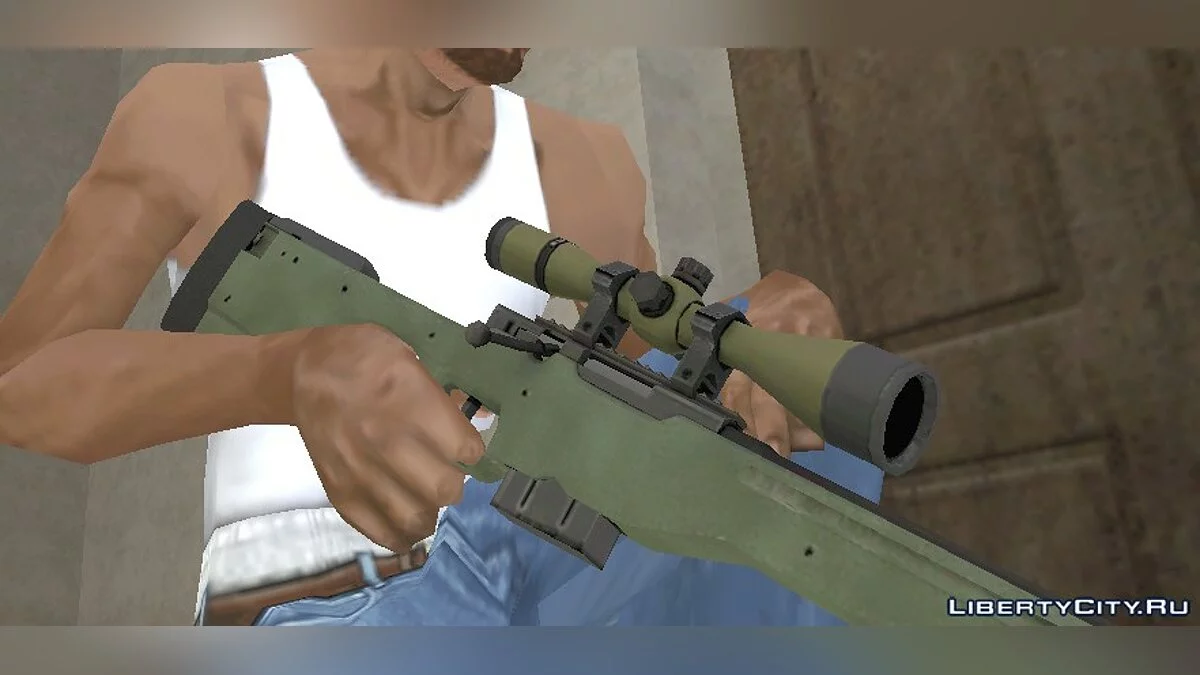 AWP from CS:GO / GTA San Andreas