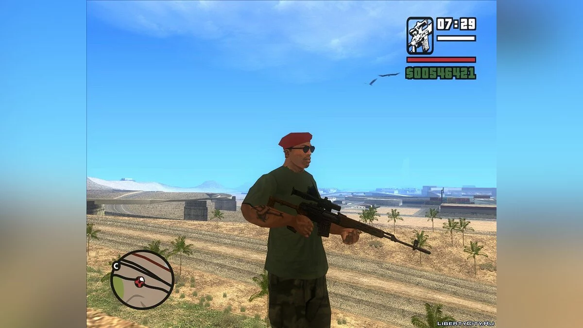 СВД - Снайперская винтовка Драгунова / GTA San Andreas