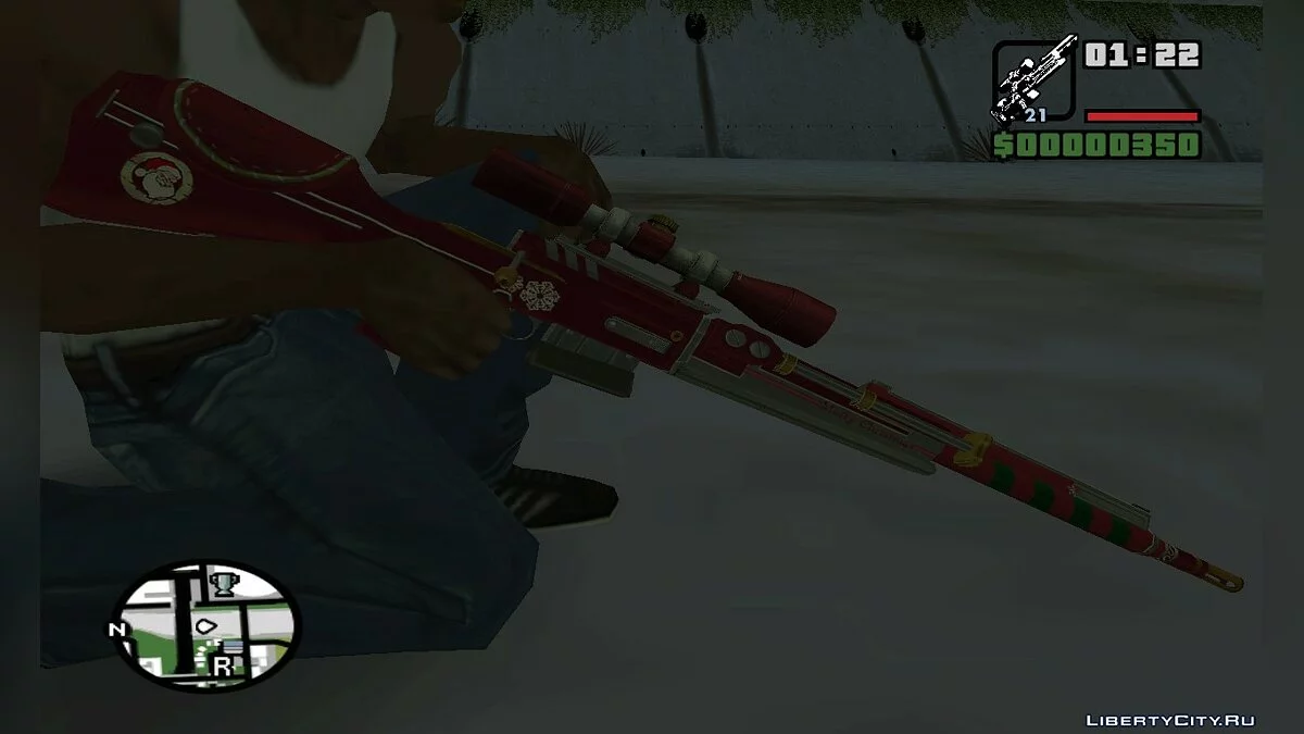 X-MAS Sniper Rifle / GTA San Andreas