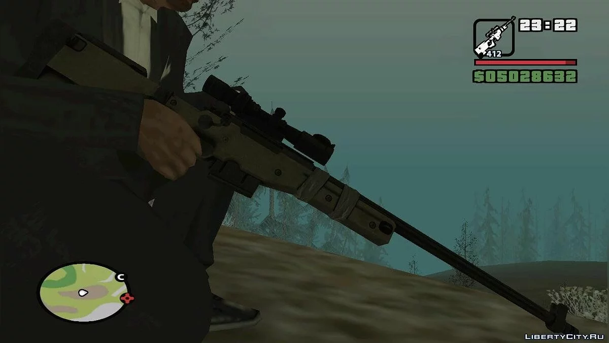 L96 from BF3 / GTA San Andreas