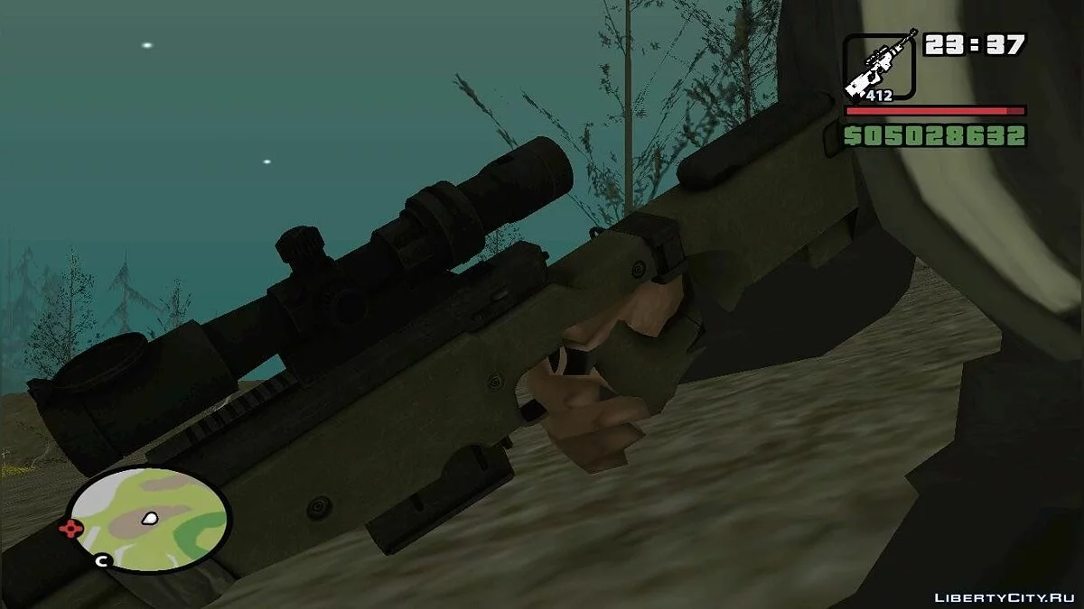 L96 from BF3 / GTA San Andreas