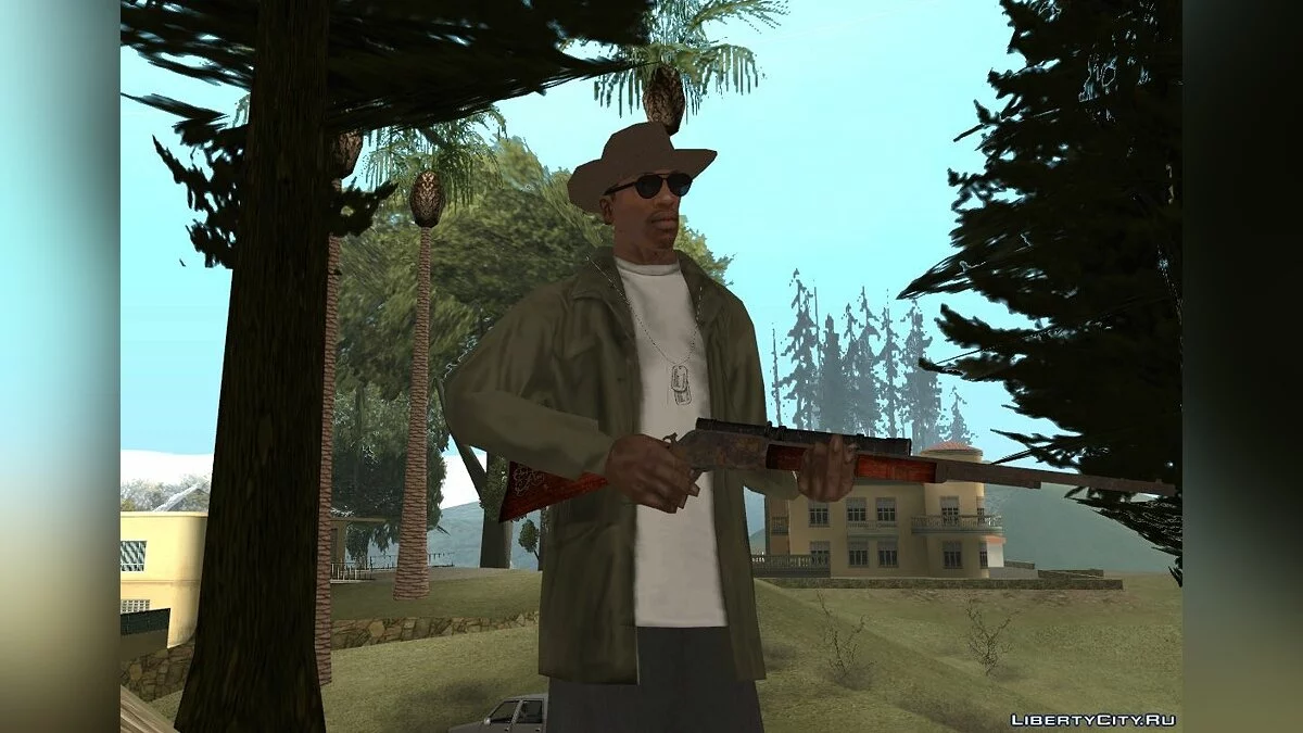 Длинный карабин из Fallout New Vegas / GTA San Andreas