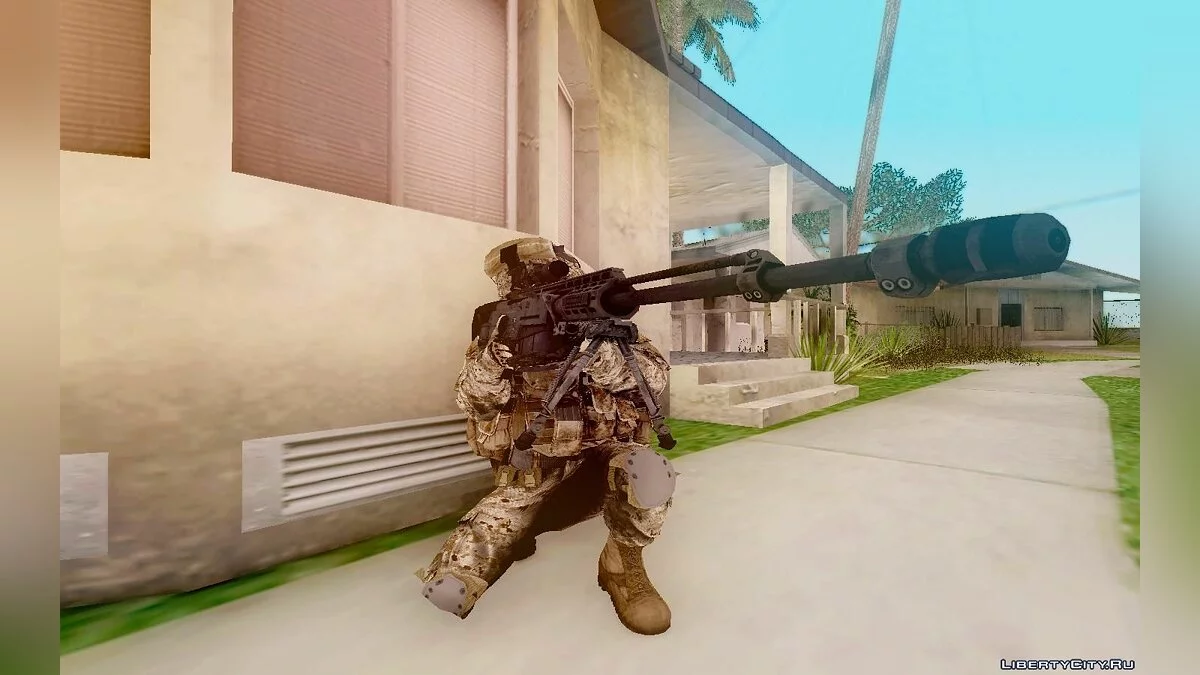 Accuracy International As50 из Warface / GTA San Andreas