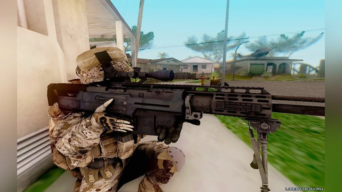Accuracy International As50 из Warface / GTA San Andreas