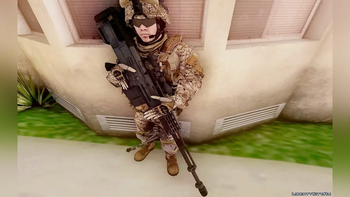 Accuracy International As50 из Warface / GTA San Andreas