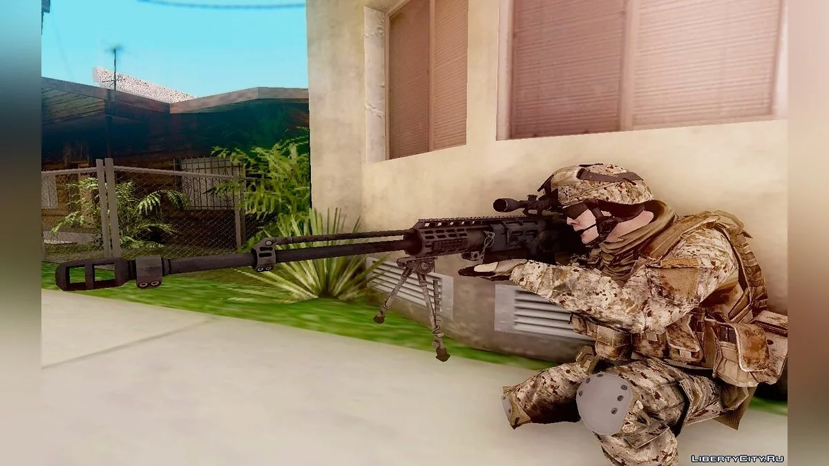 Accuracy International As50 из Warface / GTA San Andreas