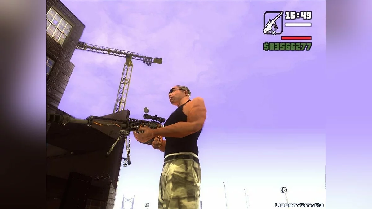 AS-50 HD elite из WARFACE / GTA San Andreas