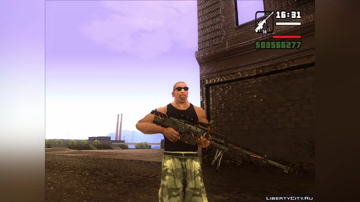 AS-50 HD elite из WARFACE / GTA San Andreas