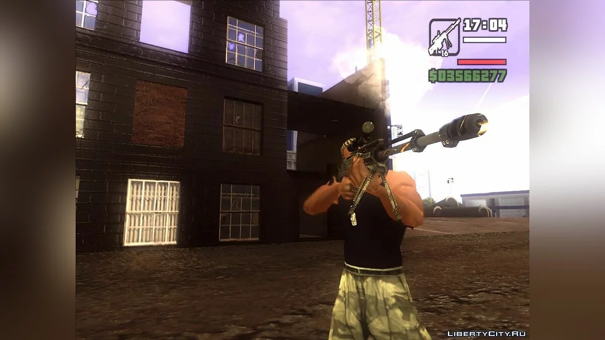 AS-50 HD elite из WARFACE / GTA San Andreas