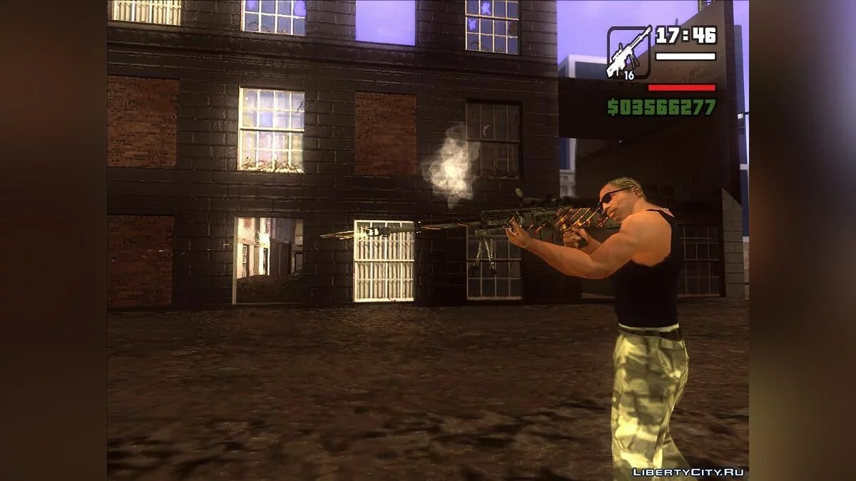 AS-50 HD elite из WARFACE / GTA San Andreas