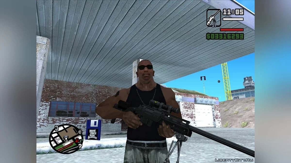 AWP Альпина из WARFACE / GTA San Andreas