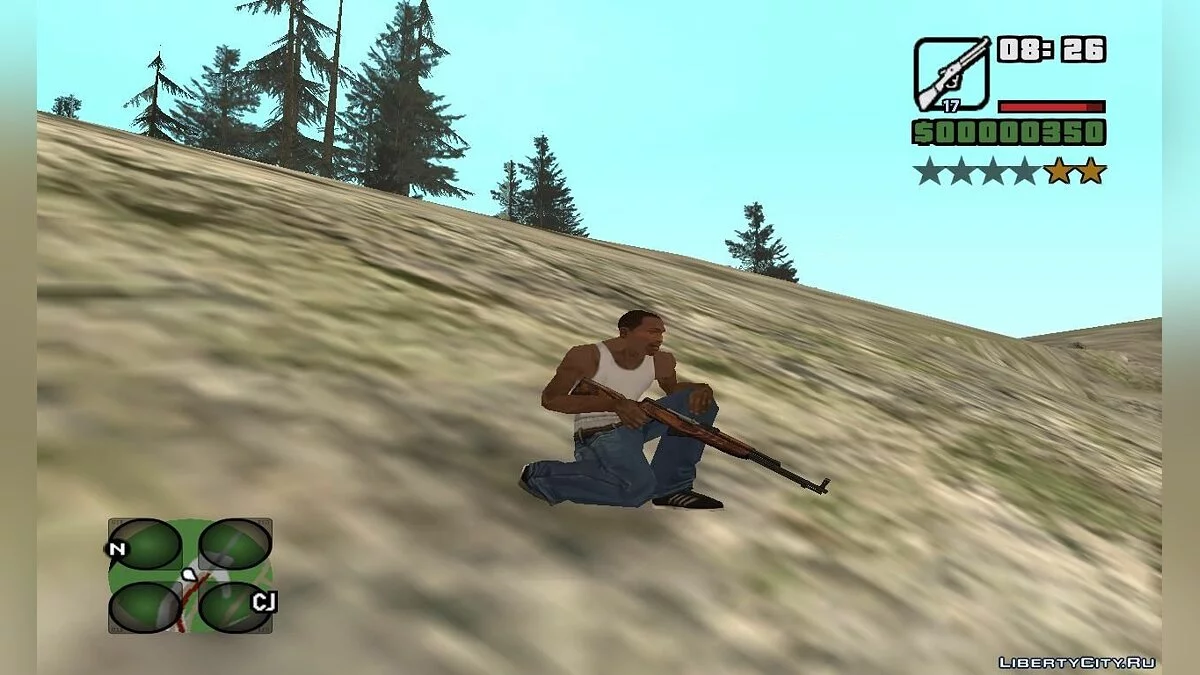Самозарядный карабин Симонова(СКС) / GTA San Andreas