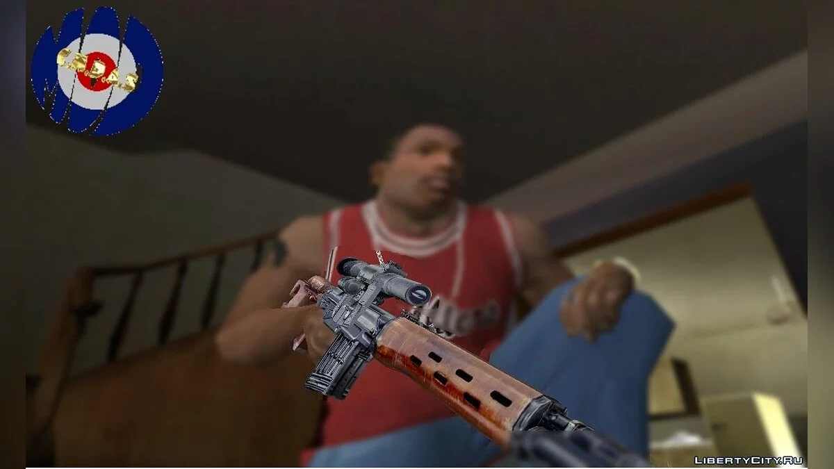 SVD (Dark Brown) by C.M.D.A.S / GTA San Andreas