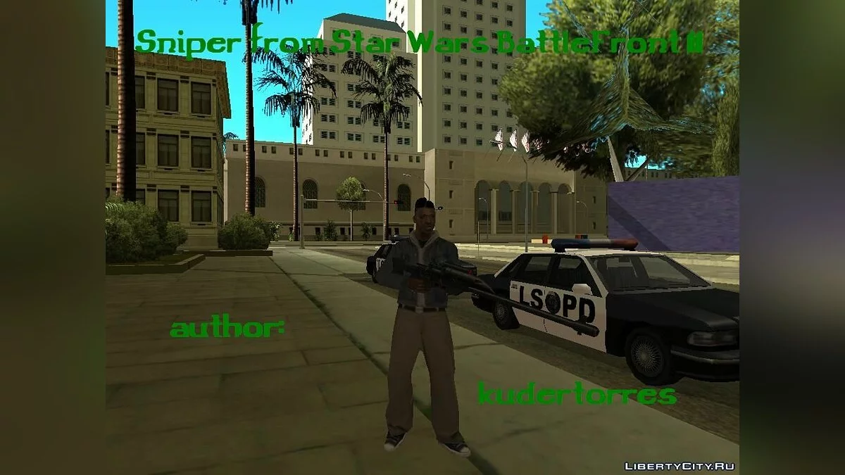 Снайперская винтовка дроидов / GTA San Andreas